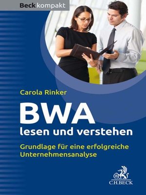 cover image of BWA lesen und verstehen